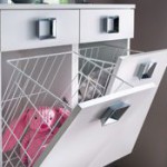 armoire salle de bain avec bac a linge integre