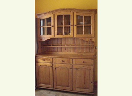 buffet de cuisine pin massif