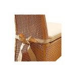 galette de chaise avec noeud derriere