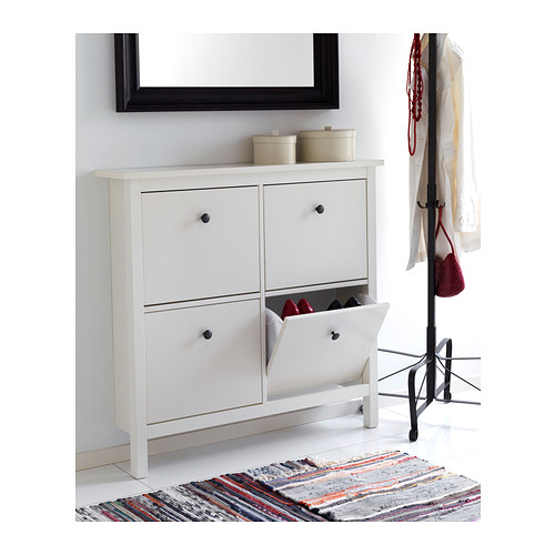 meuble chaussures ikea hemnes