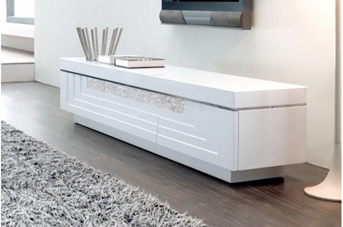 Meuble tv design pas cher blanc banc pour tv | Objets decoration maison Meuble tv design pas cher blanc banc pour tv | Objets decoration maison