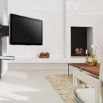 support mural tv angle