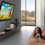 support mural tv angle