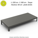 table basse xxl