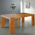 table console extensible bois