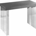 table console gris