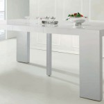 table console pied central