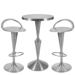 table de bar et tabouret