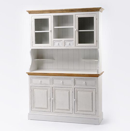 Buffet de cuisine en bois blanc L 80 cm Aromates Maisons du Monde