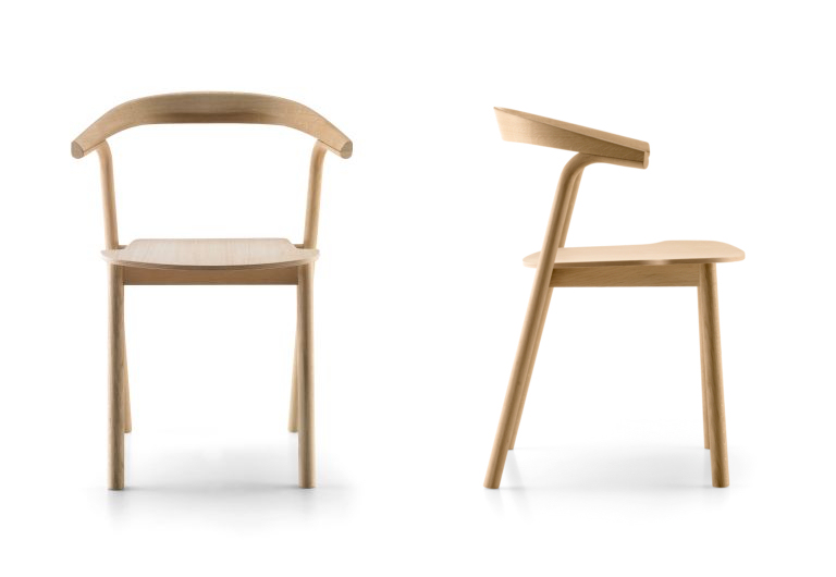 chaise de bureau en bois