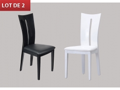 Achat chaise en bois pas cher design pour salle à manger cuisine  Pier Import