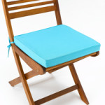 galette de chaise impermeable de forme carree