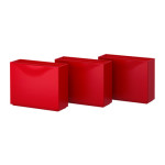 meuble chaussure ikea rouge