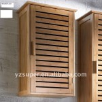 meuble haut salle de bain en bambou