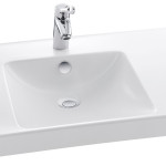 meuble vasque handicape