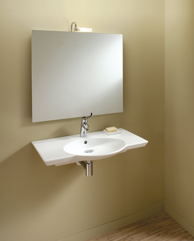 meuble vasque handicape