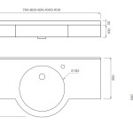 meuble vasque handicape