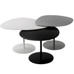 table d'appoint galet