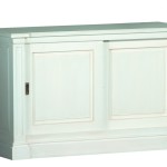 buffet bas portes coulissantes