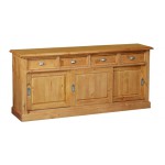 buffet bas portes coulissantes