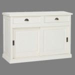 buffet bas portes coulissantes