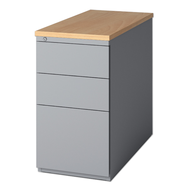 Caisson hauteur bureau 46 63 70 cm porte niche uc  Comparez et achetez moins