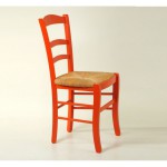 chaise de cuisine de couleur