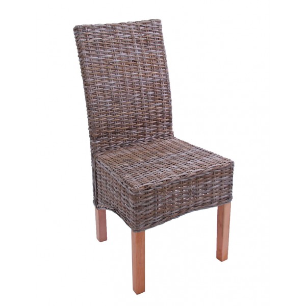 chaise de cuisine en rotin