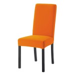 chaise de cuisine orange