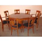 chaises de salle a manger merisier