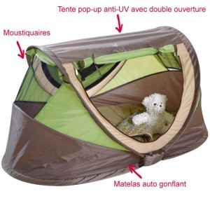 Mobil Homes avec lit bébé Camping Bellevue Mer avec piscine en Bretagne