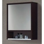 meuble haut de salle de bain avec miroir