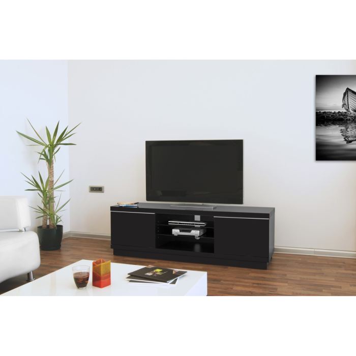 Meuble Tv Bas Noir : Modèle Meuble Tv Bas Noir Pas Cher Meuble Tv Bas Noir : Modèle Meuble Tv Bas Noir Pas Cher