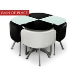 table a manger new york + 4 chaises