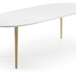 table a manger ovale extensible