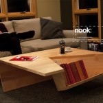 table basse design bois