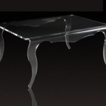 table basse plexiglas