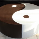 table basse ying yang