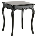 table de bar design laque st honore noir