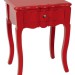 table de chevet rouge