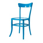 chaise de cuisine bleu