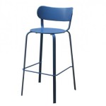 chaise de cuisine bleu