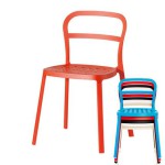 chaise de cuisine bleu