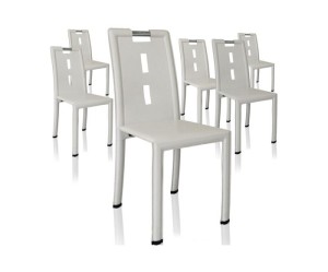 chaise de cuisine inox design