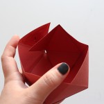 corbeille papier origami