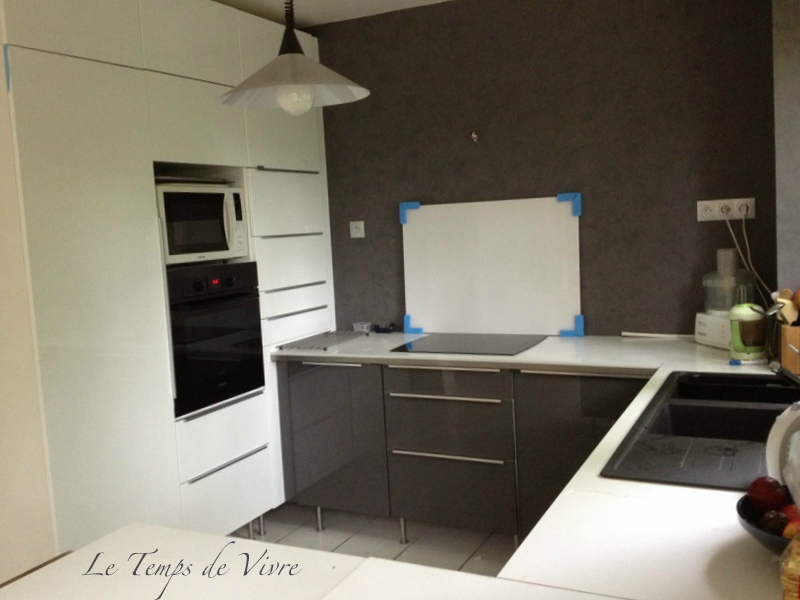 meuble de cuisine jusqu'au plafond