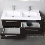 meuble double vasque 120 x 40