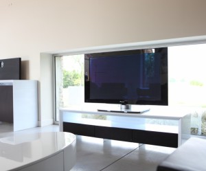 meuble tv tres haut de gamme