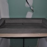 meuble vasque en beton cellulaire