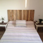 tete de lit en bois